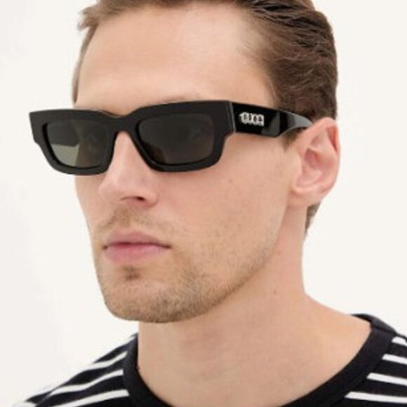 Gucci GG1787S 004 Cat Eye Sunglasses - Milky Grey/Violet - Picture 3 of 11